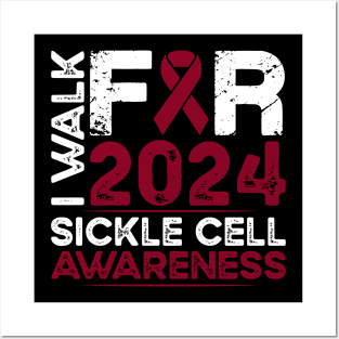 Sickle Cell Awareness 2024 Walk Posters and Art